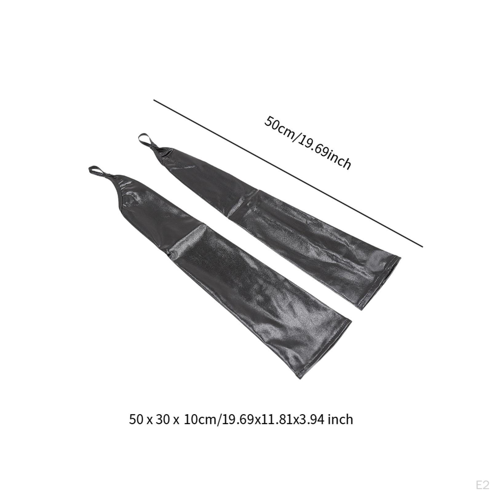 Перчатки из лакированной кожи — фото 4