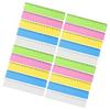 Clear Flexible Colored Rulers Set for Students – 25pcs Classroom Measuring Supplies for Teachers and Learners