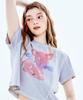 Soipeuyukaen Pigment Print Semi-Crop T-Shirt