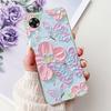 Case For Oppo A17k A17 4G Back Cover Oppo CPH2471 CPH2477 Colorful Butterfly Flower Painting Phone Cases Transparent Soft TPU