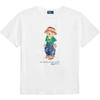 Polo Ss24 Letter Bear Print Loose Short Sleeve T-Shirt Women T-Shirts White WMPOKNINCU20976-100