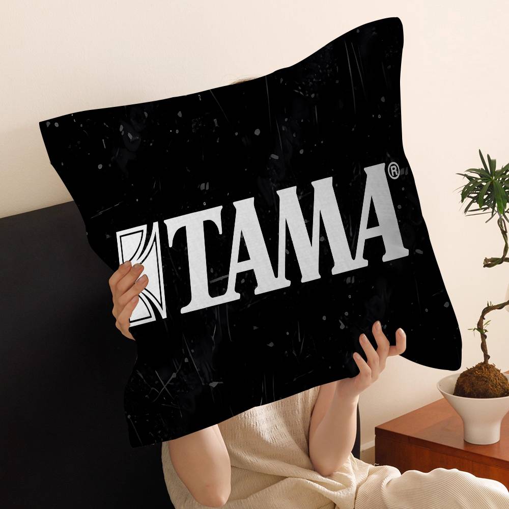 Stylish T-TAMA Drum Pillowcase toon Gift Cushion Cover Bedroom Home Sofa Chair Seat Decor pillow case