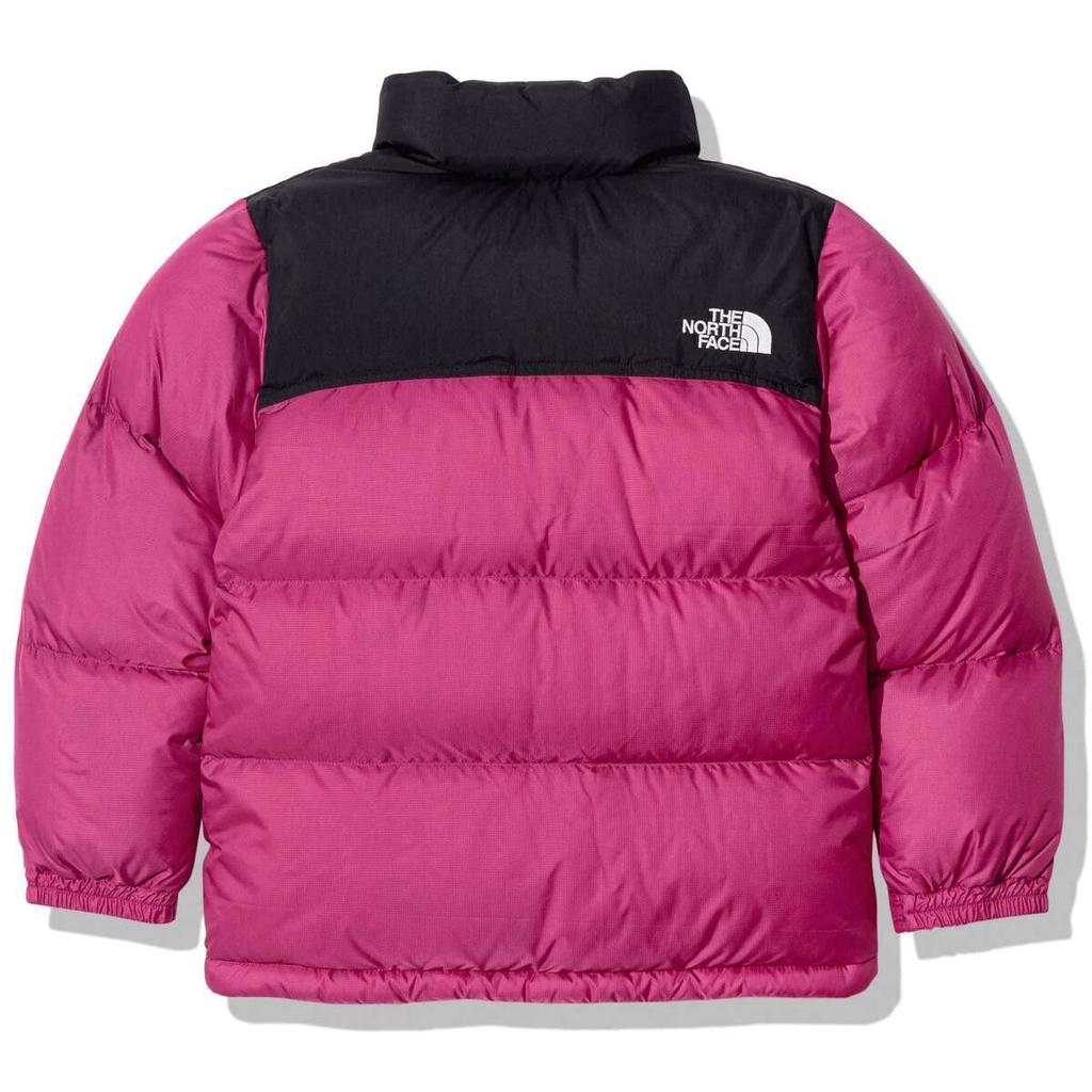 The North Face Nuptse Down Jacket for and Fuchsia Size 150 Kids, Water-Repellent, Lightweight, Warm, Cold-Weather [FW22] Pink,