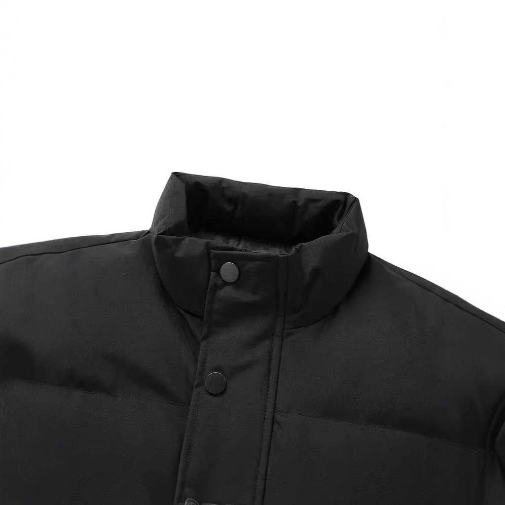 Type vest autumn and winter thickened down cotton vest casual stand-up collar large size cotton jacket