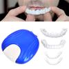 Orthodontic Braces Box Portable Transparent Easy Access Leak-proof Odor-free Reusable Braces Case for Travel