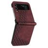 For Samsung Galaxy Z Flip4 Case Z Flip4 SM-F721B F721N Cover 3D Geometric Flip Wallet Case for Samsung ZFlip 4 ZFlip4 Phone Case