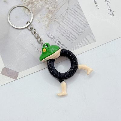 Tralalero Tralala Schlüsselanhänger Anime Tungtung Sahur Brainrot Autoschlüsselring Actionfiguren Spielzeug Schlüsselanhänger Taschenanhänger Deko Geschenk