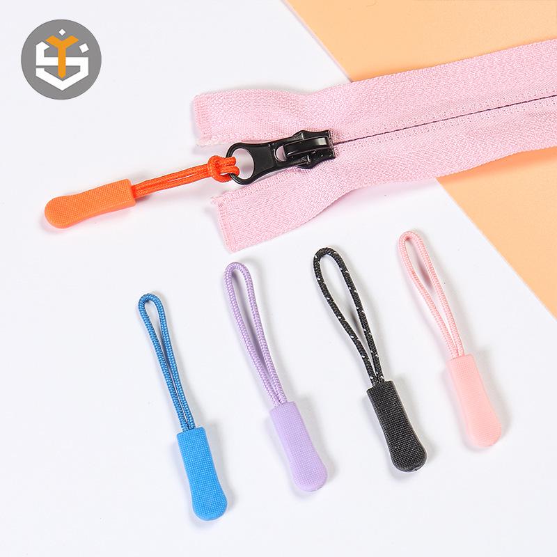 Gekleurd TPU-accessoire met rupsvormig ritssluitingkoord