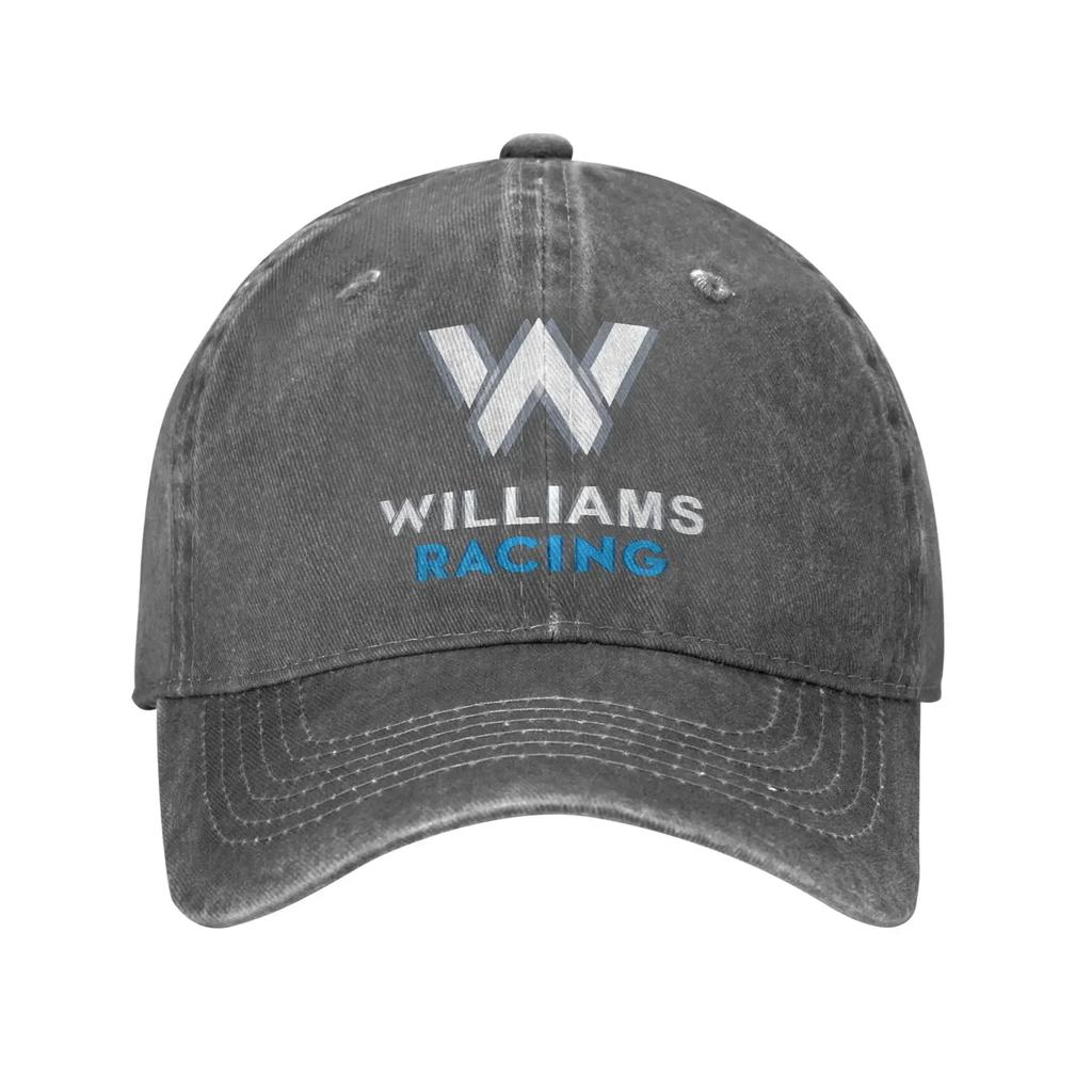 Williamsd Racing Team Baseballkappe Used-Look Baumwolle Autorennen Kopfbedeckung für Männer Frauen Outdoor Sommer Unstrukturiert Weiche Kappen Mütze