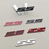 New Car Styling Badge 3D Metal SS Logo Front Grill Emblem Fender Trunk Sticker Decal Accessories For Chevrolet Camaro Silverado