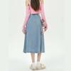 Women‘s Denim Midi Skirt Spring Autumn Street Style High-Waist Slim Skirt Y2k Vintage Casual Clothing Plus Size