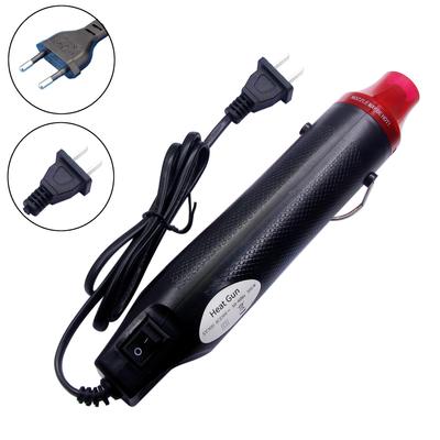 Pistol de căldură cu aer cald de 300 W, putere electrică, suflantă de temperatură, tub termorezistent, tub termocontractabil, cu pistoale cu aer cald
