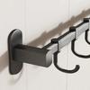 Wall Mounted Row Hook, Kitchen Utensil Storage Rack, Pot Shovel Spoon Holder, Towel Coat Rack for Home
