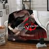 1pc V for Vendetta Flannel Throw Blanket - HD Printed Lightweight Soft Warm All-Season Blanket for Sofa, Bed, Travel, Camping 095