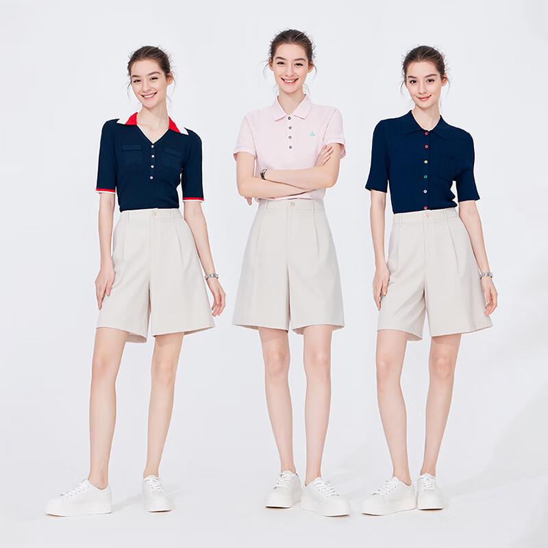 Navigare Women's Summer Slim-Fit Cropped Pants