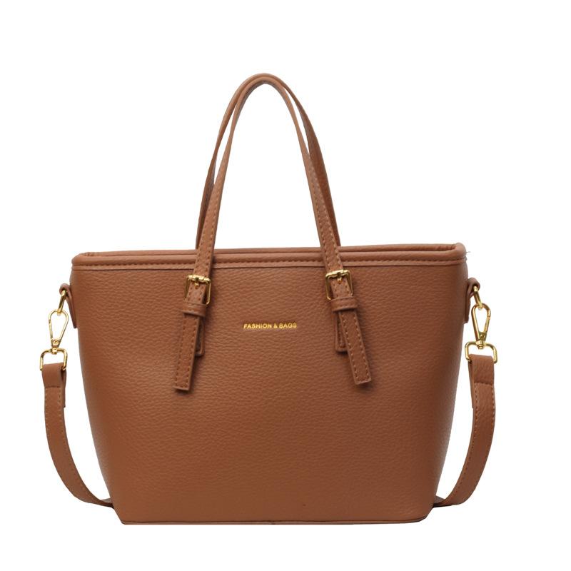 This Atmosphere Bucket Bag Women's New High-end Feeling Shoulder Messenger Bag Women