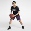 Nike Dri-Fit Basketball Sports Casual Quick-Dry High School League Short Sleeve T-Shirt Men Tops Black CI9847-010