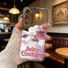 J-Juicy C-Couture Phone Case For Samsung Galaxy A71,A70,A52,A51,A40,A30 Transparent Cover