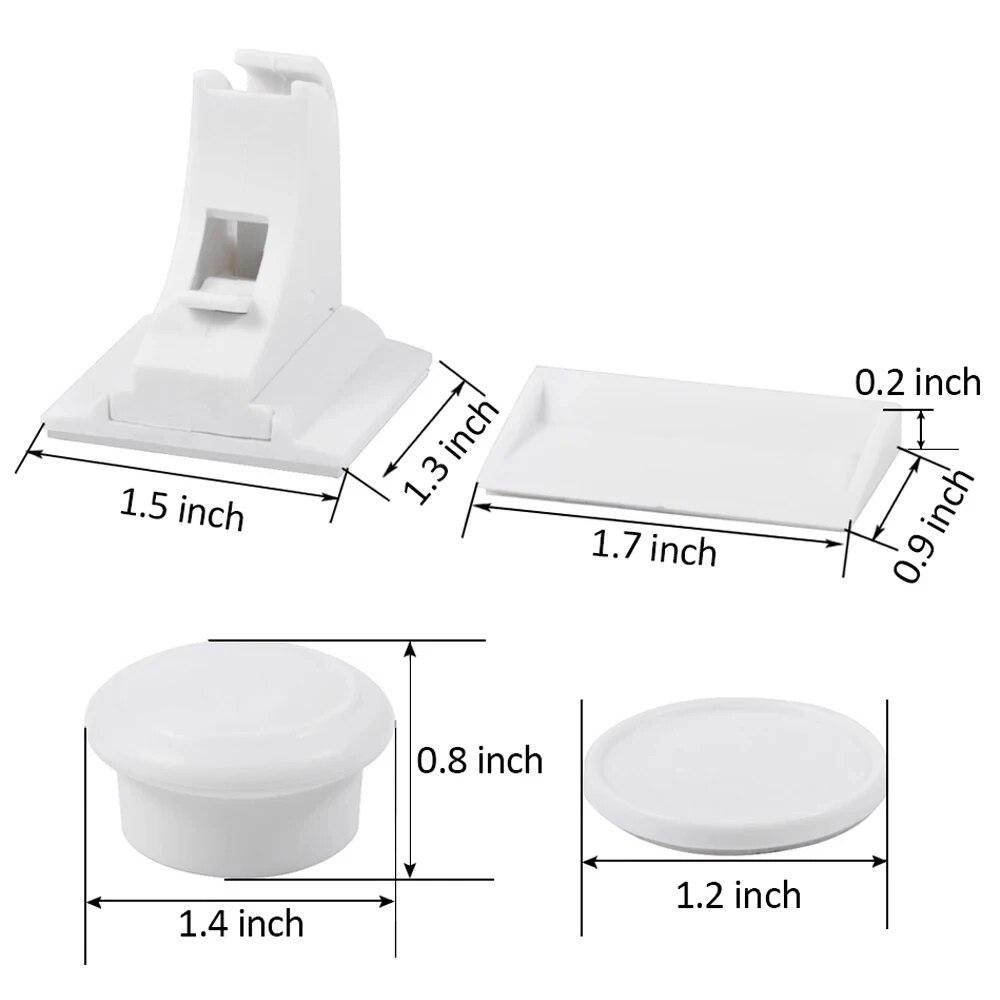 Baby Sicherheitsschloss Unsichtbares Schloss Kinder Sicherheit Schublade Riegel Schranktür Magnetische Kinder Sicherheit Lock Limiter Kinder Schutz