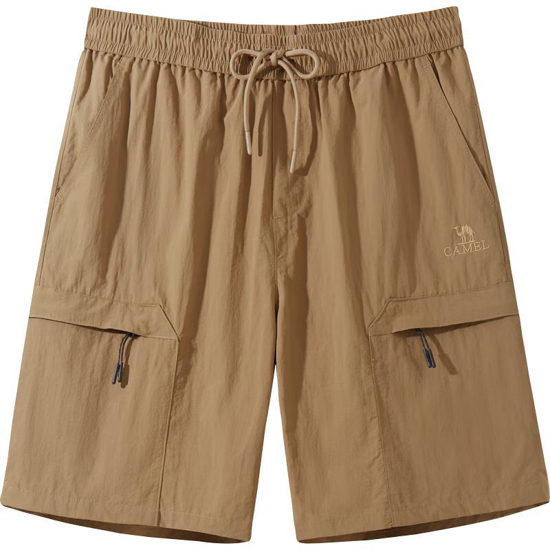 CAMEL Men's Lightweight Loose Fit Cargo Shorts