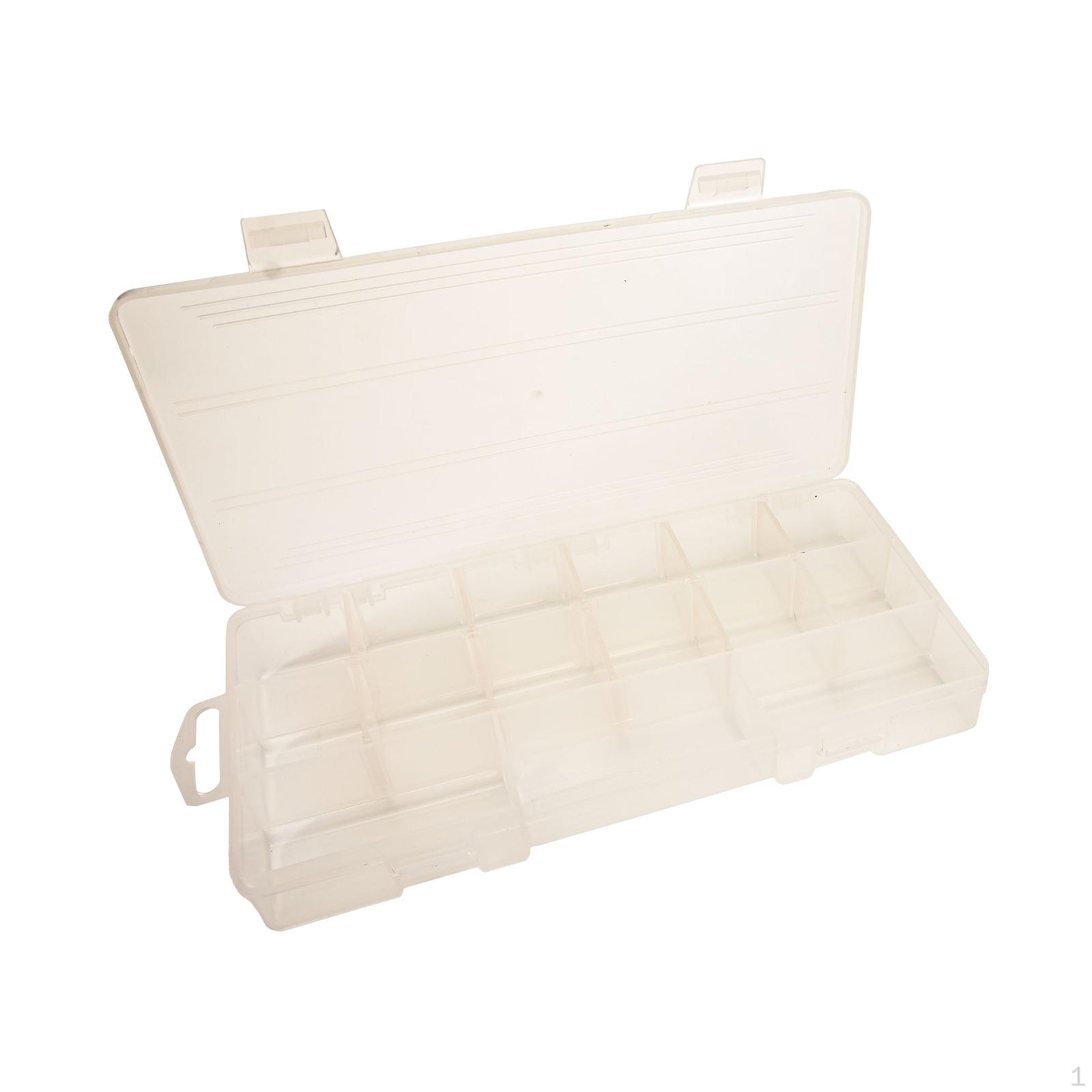 

Fishing Tackle Box Bait Organizer Case Container Lure Portable