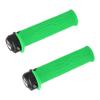 2Pcs Bike Handle Grip Rubber Anti Slip Wear Resistant Ergonomic Hollow Design Bike Handlebar Grips Cover