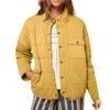 Women's Fashion Light Jacket Stand Collar Multicolor Zipper Button Coat