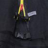 Red de Repuesto para Cama Elástica Red de Seguridad Barrera de Nylon con Doble Cremallera y Hebillas de Protección Duradera