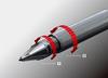 Platinum Fountain Pen Mechanical Pencil Pro Use 171 Black 0.7mm MSDA-1500C#1