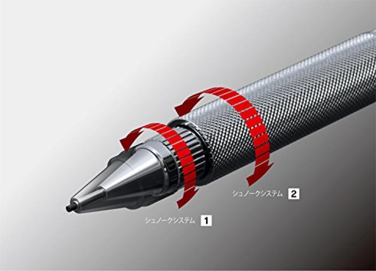 Platinum Fountain Pen Mechanical Pencil Pro Use 171 Black 0.7mm MSDA-1500C#1
