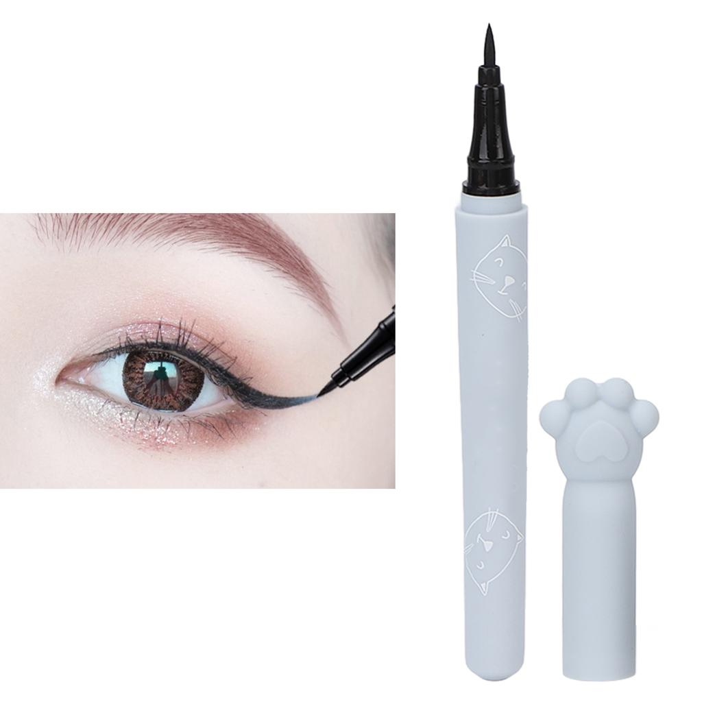 Liquid Eyeliner Waterproof Fast Drying Makeup Eyeliner Cosmetics Gift for Dating Holiday Party 0.04oz