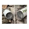 1/2Pcs Stainless Steel Mesh Vent Cap Bird Rodent Proof Debris Blocking Gutters Downspouts PVC Metal Pipes Roof Vents Protective Cover