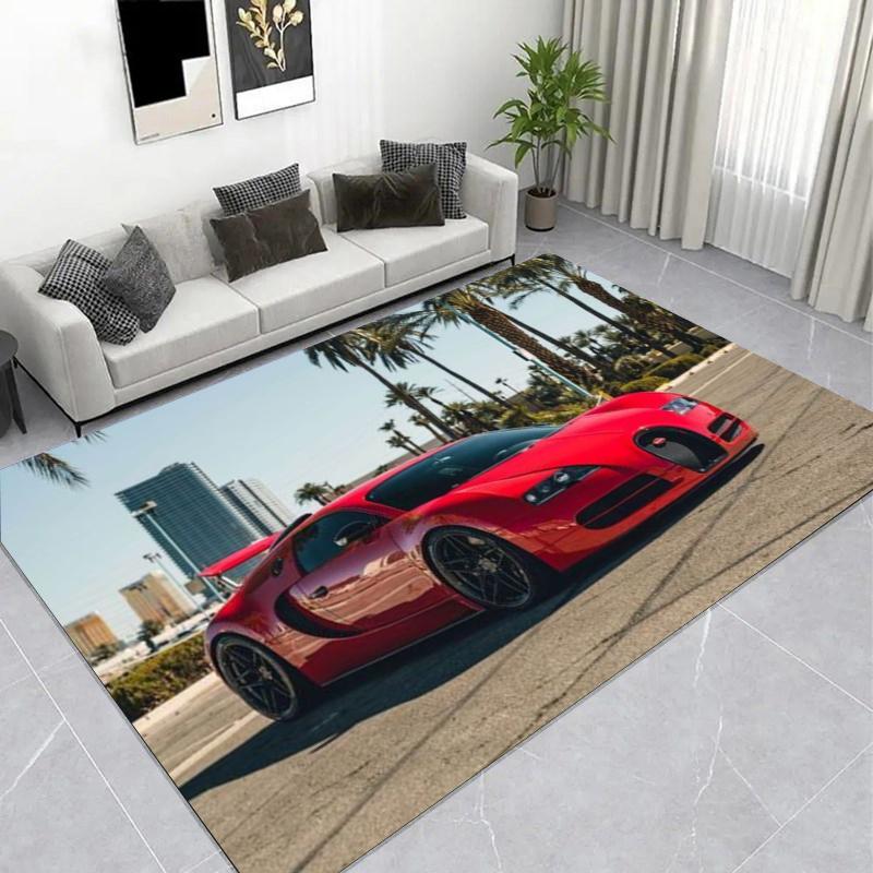 

Off-Road SUV Adventure Printed Area Rug, Non-Slip Living Room Floor Mat Home Decor 40x60cm( 15x23in )