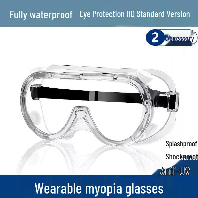 Anti-Fog Dustproof Safety Goggles for Rafting, Splash Festivals, Wind, and Sand Protection