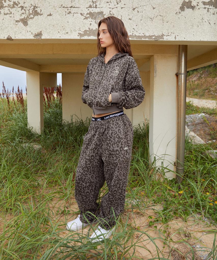 LMC S Og Straight Sweat Pants Leopard