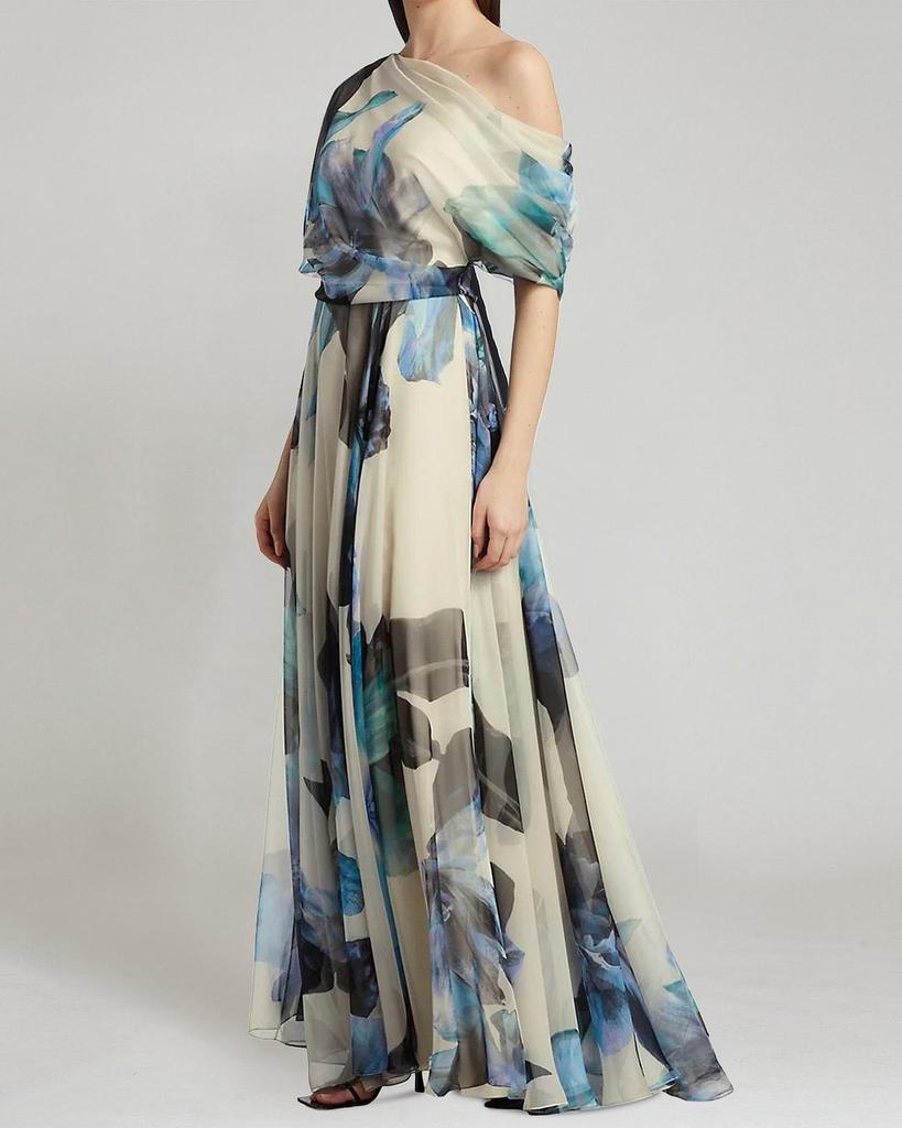 European & American Bohemian Style 2025 Lolita Summer Print Swing Dress