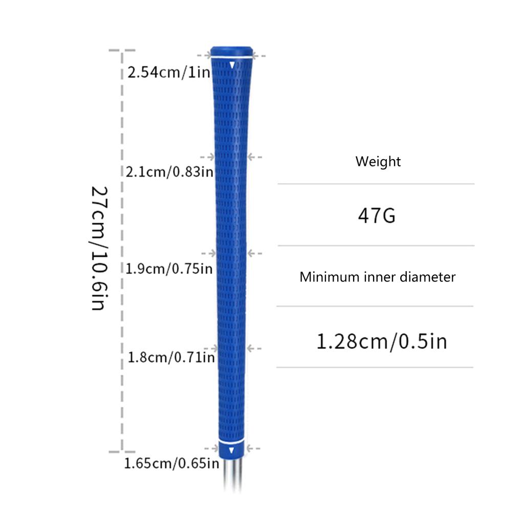 Golf Putter Grip, Anti Skid Rubber Golf Club Putter Grip Replacement Lightweight and Comfortable Golf Grips for Golfers