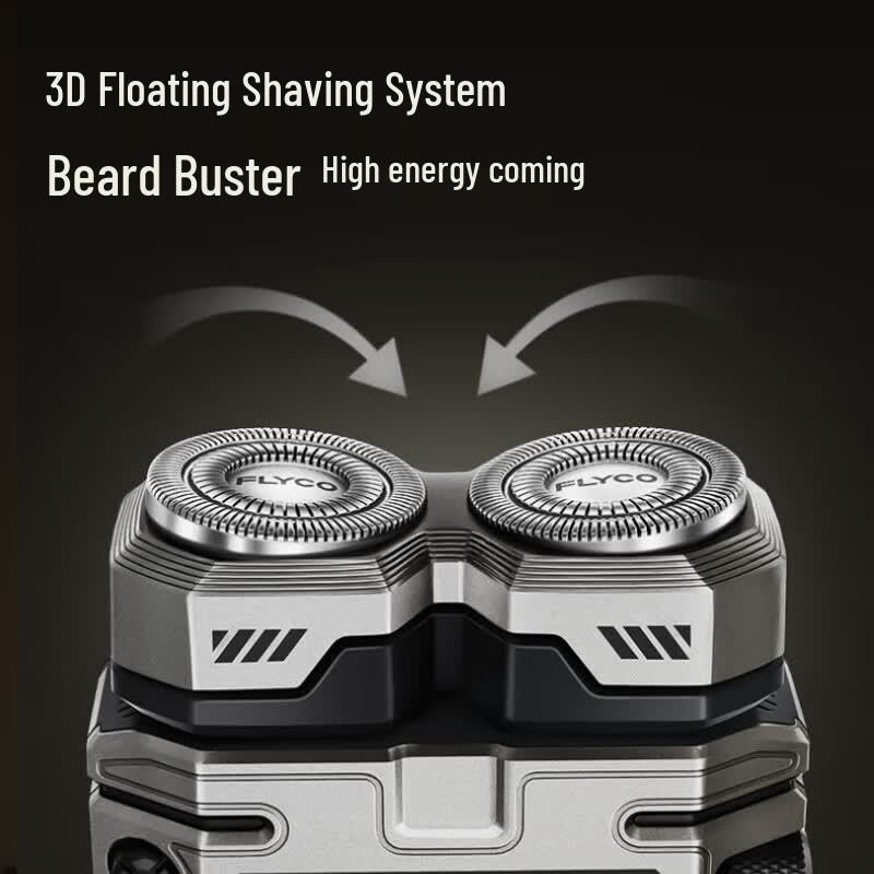 FLYCO Mecha Series Mini Electric Shaver CN plug (adapter included)