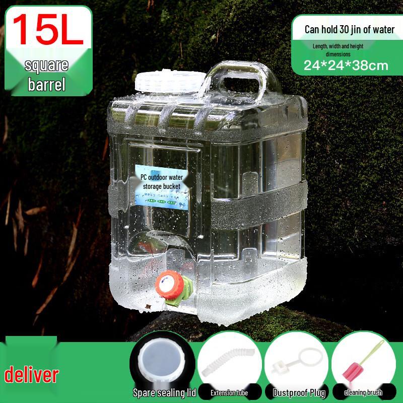 Yicang Transparent PC Outdoor Water Storage Bucket