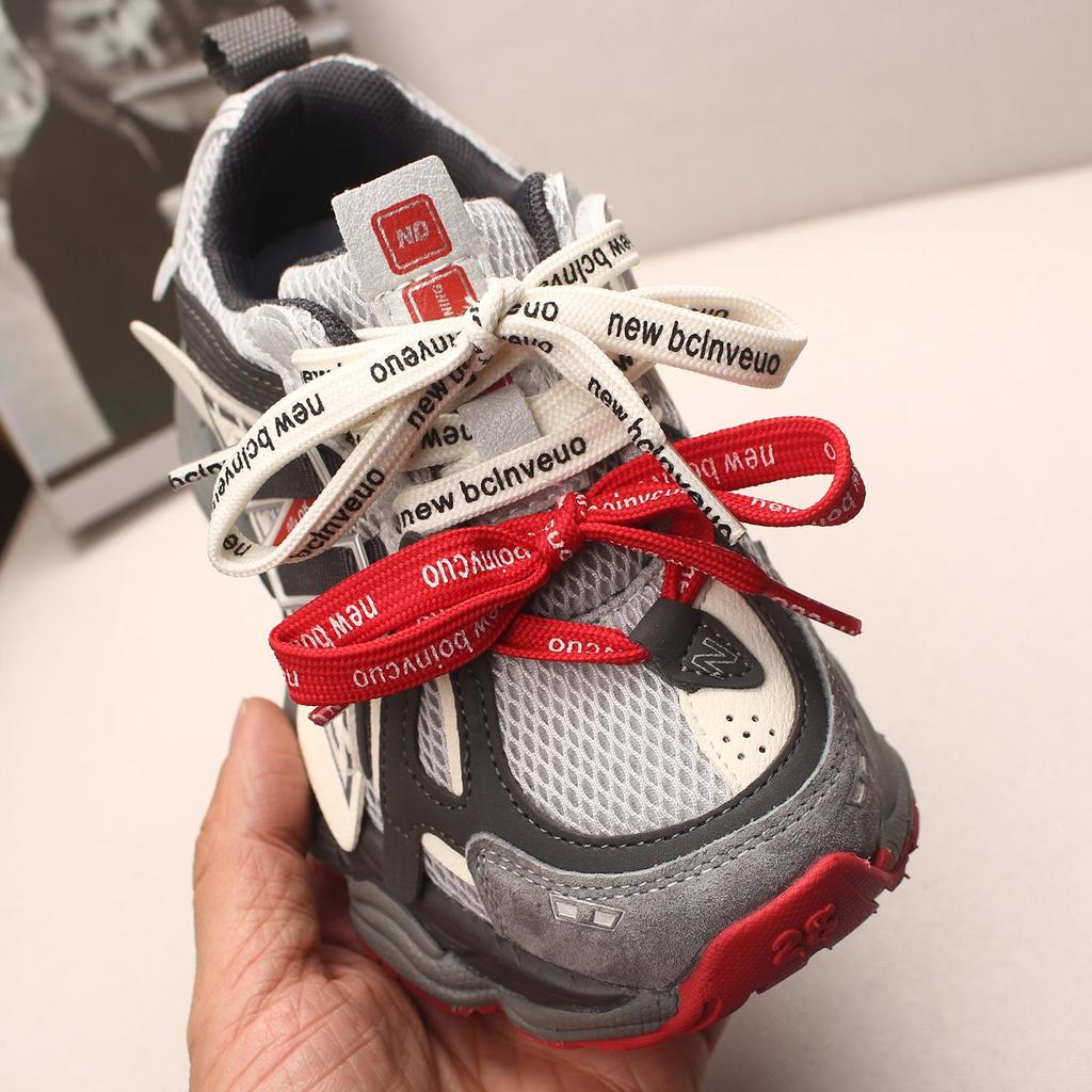 Sneakers da Papà Traspiranti in Rete per Bambini Primavera/Autunno 2026, Sportive Leggere per Ragazzi e Ragazze, Scarpe Casual Medie/Grandi.