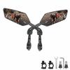 Wide Angle Bicycle Rear View Mirror Wide Range Cycling Mirror Bike Mirror  Cycling
