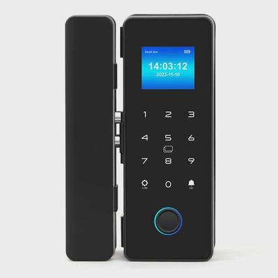 Youku YK100 Smartes Glastürschloss: Intelligentes Diebstahlschutzschloss mit Fingerabdruck und Passwort für Wohnungen, Büros und Villen.