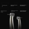 Dental High Speed Handstück Zahnarzt Tipps 4 Loch Push Button High Rotation Dental Handstück