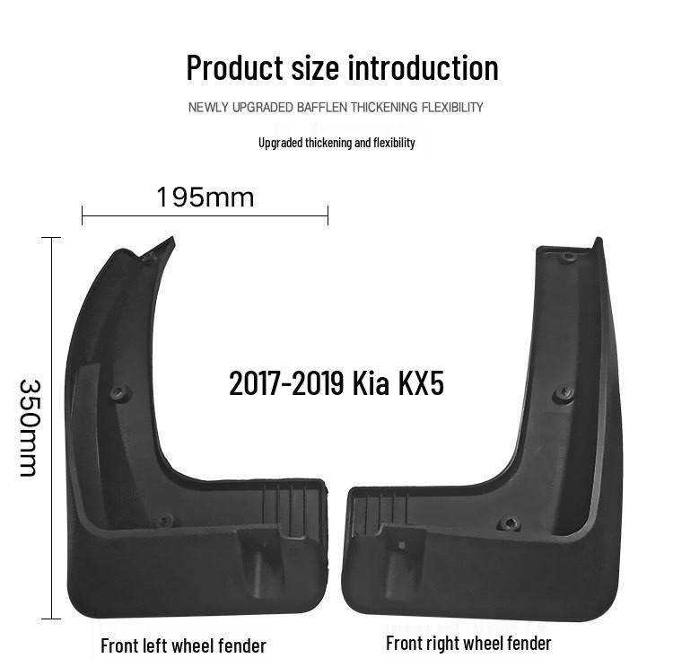 Kia KX5 & Sportage 2016-2020 Mudguards and Mud Flaps