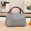 Simple Lunch Box Bag Student Bento Bag Portable Thermal Insulated Lunch Box Insulation Bento Pack Student Bento Lunch Handbag