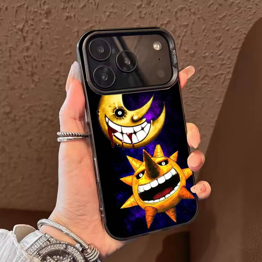 

Anime B-BOY soul eater wallpaper Phone Case For iPhone 17,16,15,14,13,12,11,Pro Max,Plus Candy Silver Cover iPhone15