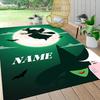 Custom Name Halloween Witch Night Carpet Rug Customizable Soft Washable Anti-Slip Home Living Room Sofa Mats Personalized Rug. 0909332