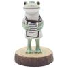 Tea Life Daikai Copeau Grenouille Mascotte Infirmière Copomi Version Ressuscitée Figurine en Polyrésine Miniature Décoration L3.5 P3.3 H4.8 cm 621565