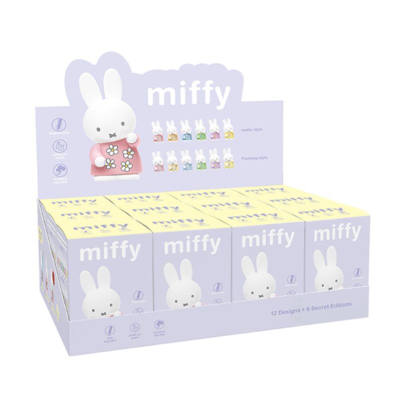 Kawaii Miffy Blind Box Storage Rack Multi Functional Anime Figure Doll Toy Gift Series