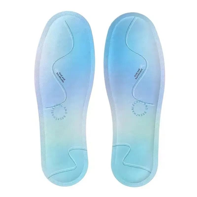 1/2 párov Letné chladiace vložky do topánok Priedušné Športové bežecké doplnky Podložky pod nohy Absorbujúce pot Deodorantové vložky pre ženy Mužov